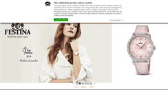 Desktop Screenshot of festina.sk